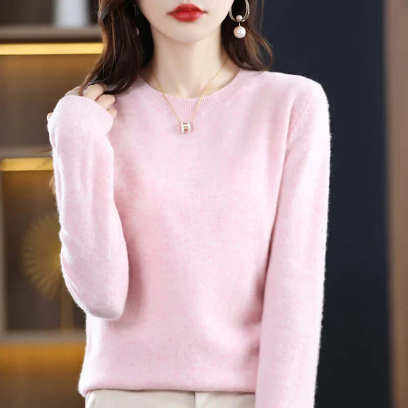 Pull en maille uni