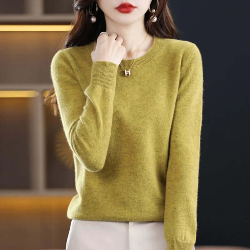 Pull en maille uni