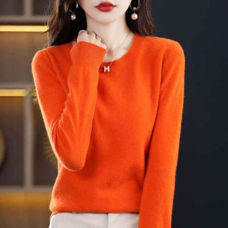 Pull en maille uni