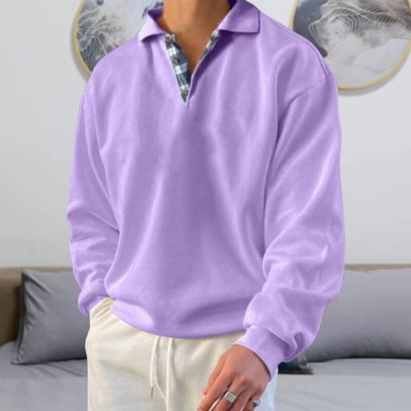 Pull homme au design classique