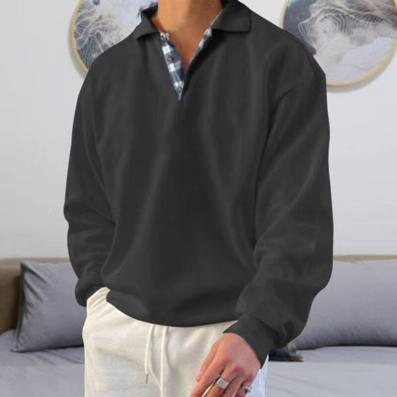 Pull homme au design classique