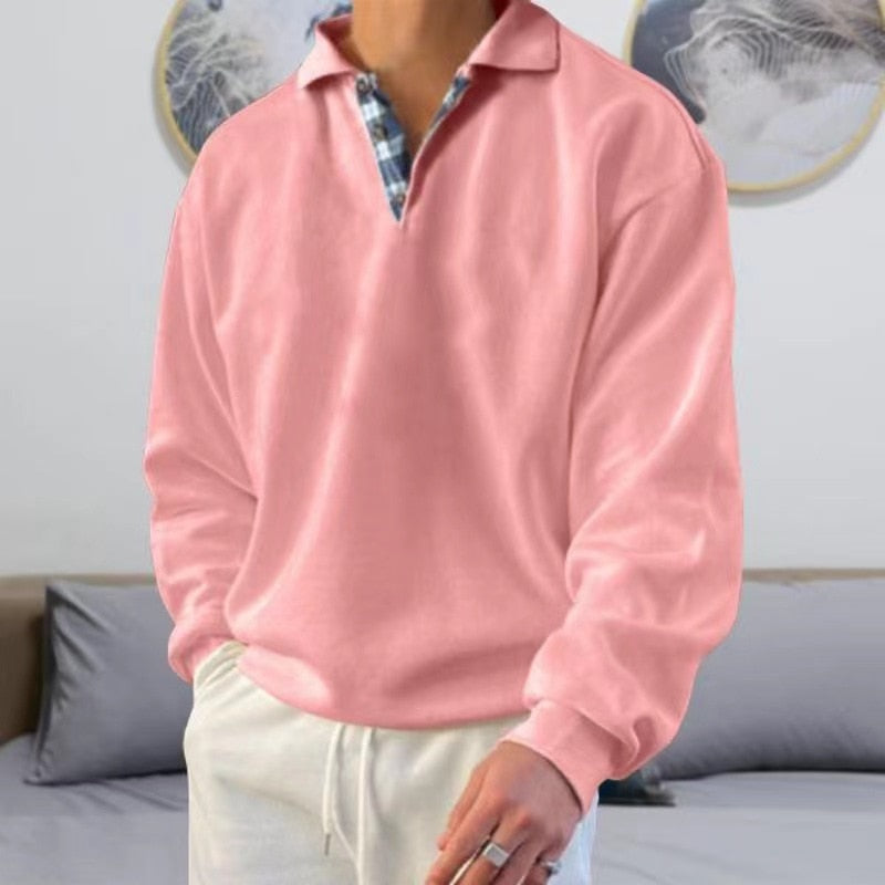 Pull homme au design classique