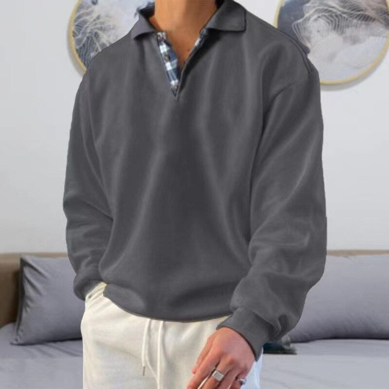 Pull homme au design classique