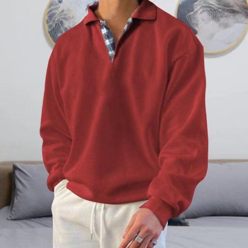 Pull homme au design classique