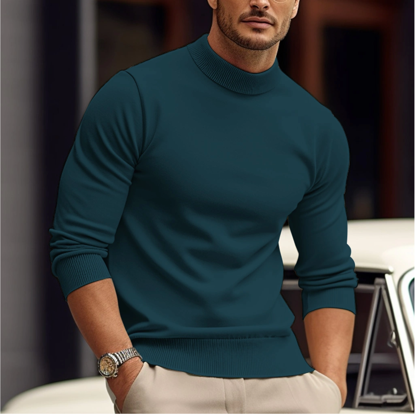 Pull homme - doux et respirant
