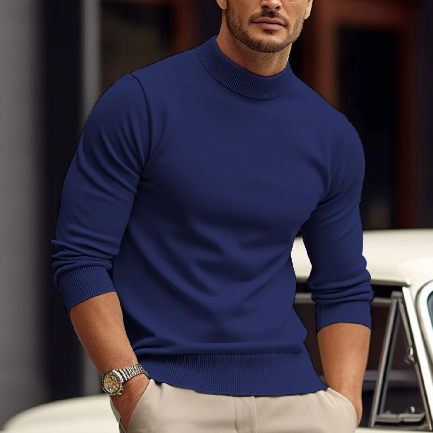Pull homme - doux et respirant