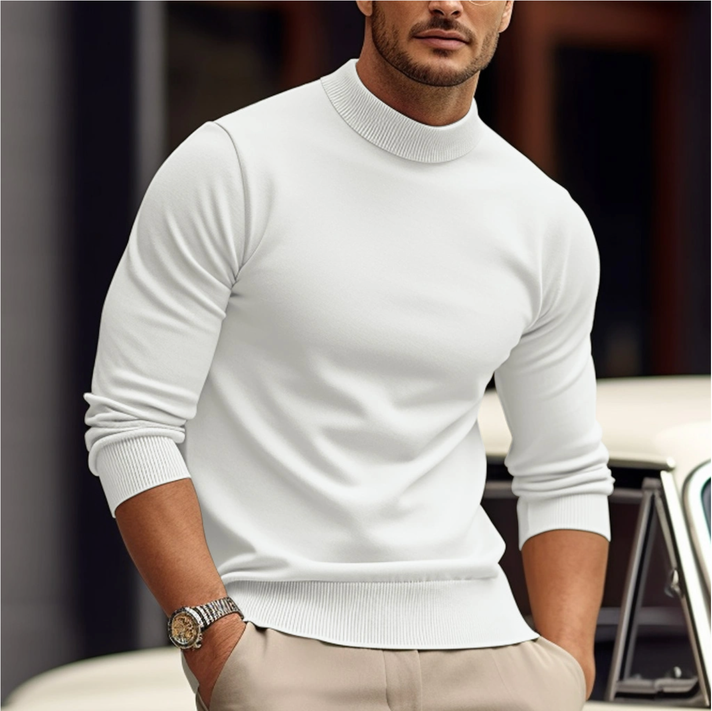 Pull homme - doux et respirant