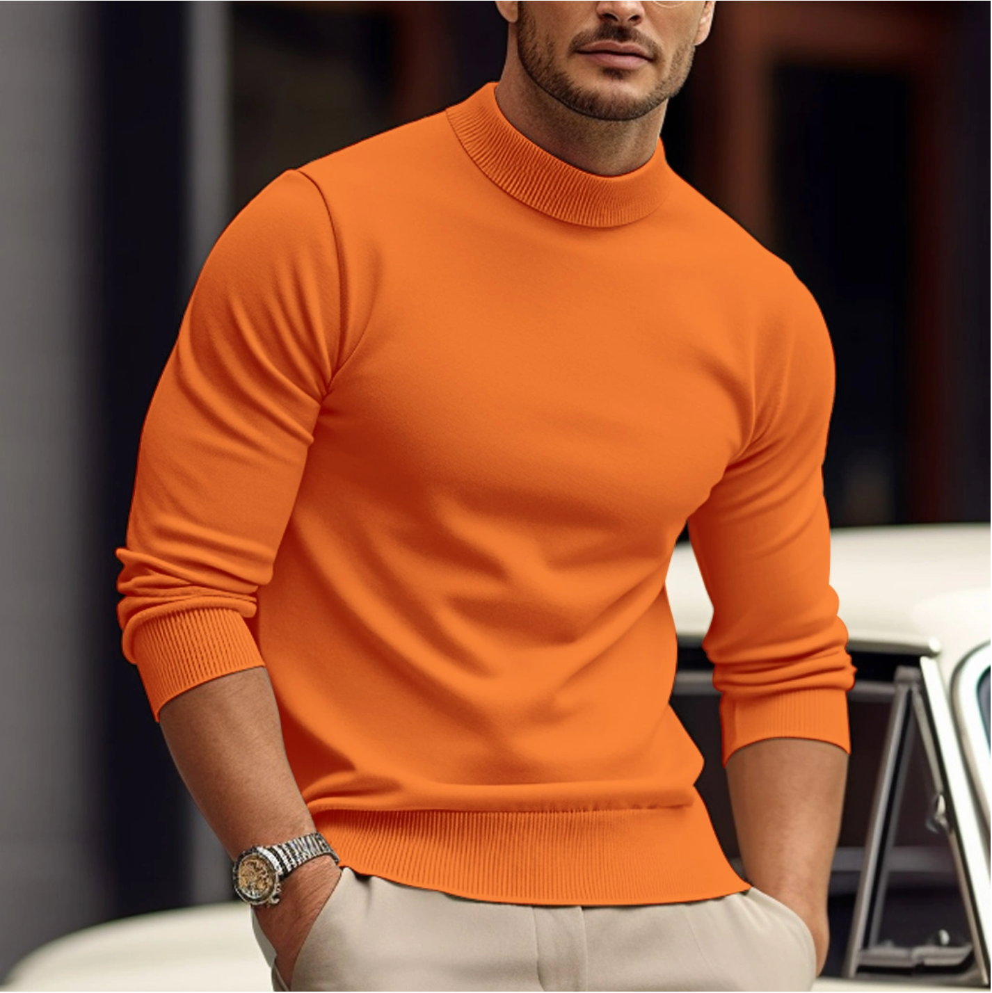Pull homme - doux et respirant