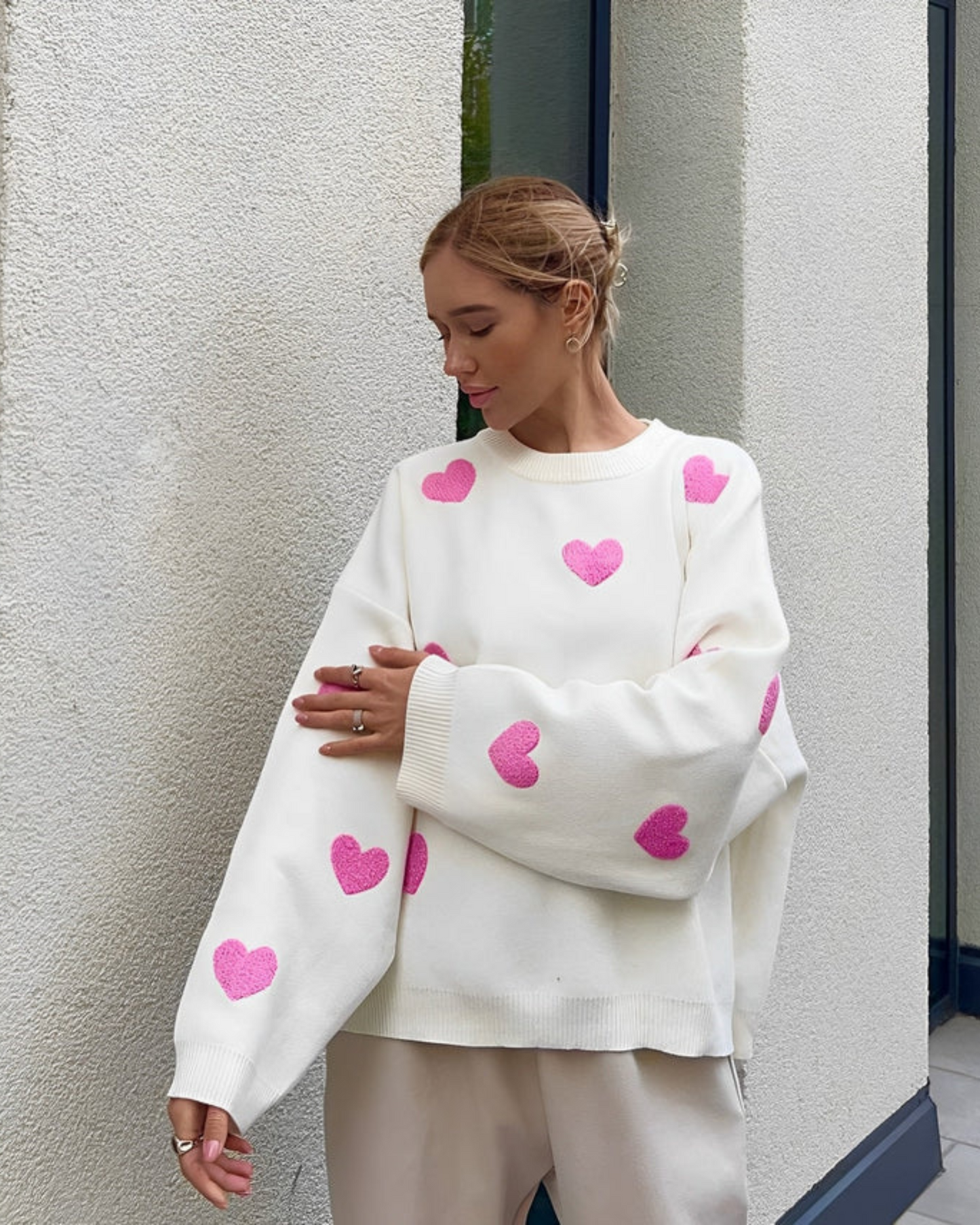 Pull oversize femme