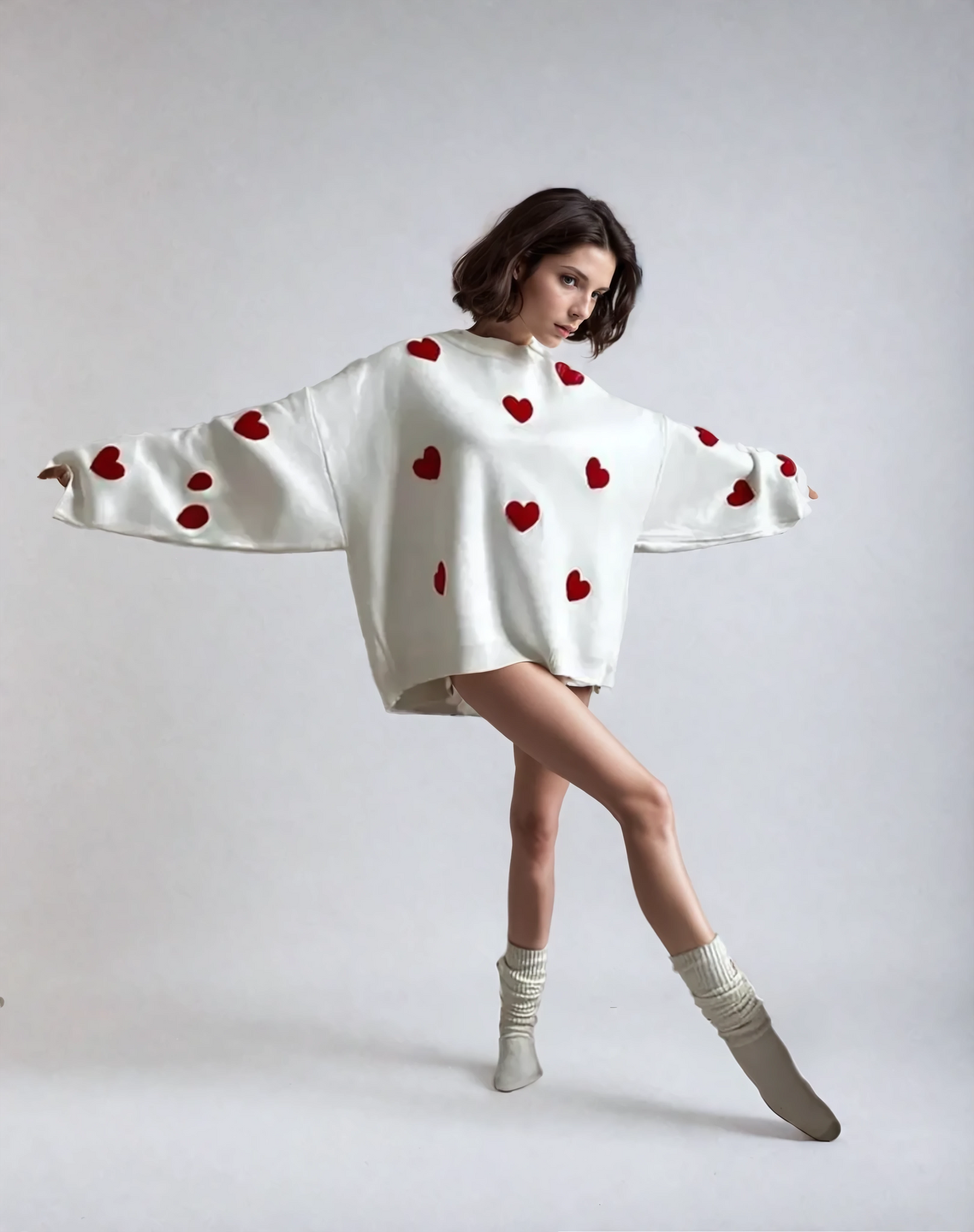 Pull oversize femme