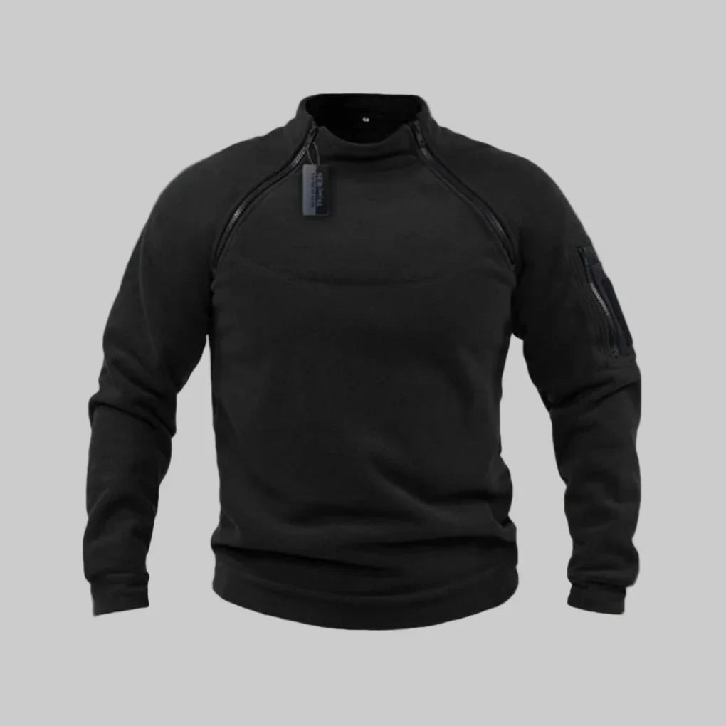 Pull polaire homme – couche fonctionnelle pour l’extérieur et sur le terrain
