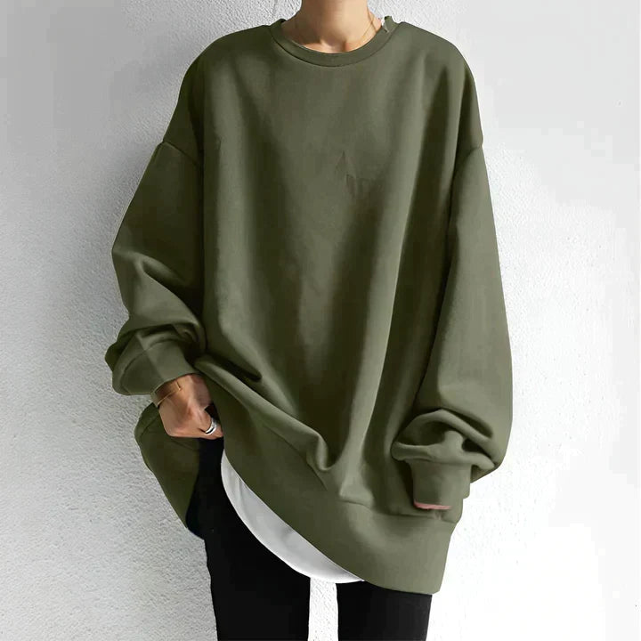 Pull tunique oversize pour femme