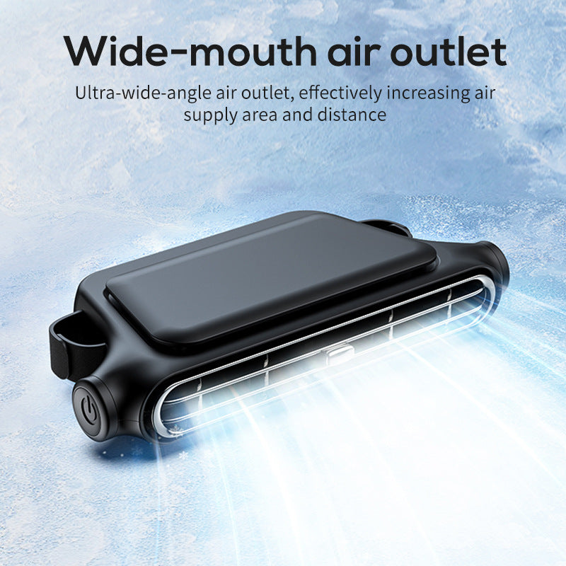 Purificateur d’air et ventilateur unisexe au format compact à clipser sur la grille d’aération de voiture, avec ailettes réglables