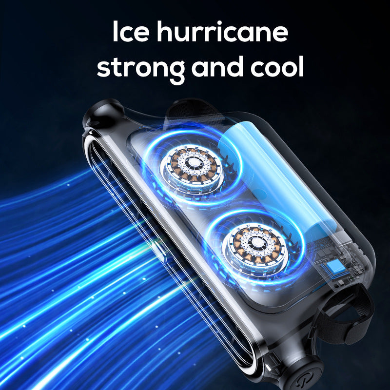 Purificateur d’air et ventilateur unisexe au format compact à clipser sur la grille d’aération de voiture, avec ailettes réglables