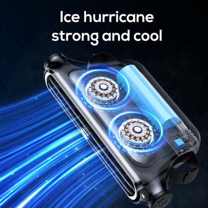 Purificateur d’air et ventilateur unisexe au format compact à clipser sur la grille d’aération de voiture, avec ailettes réglables