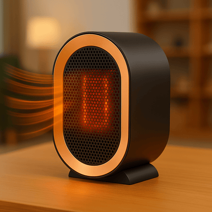 Radiateur d’appoint en céramique portatif à chauffage rapide et silencieux