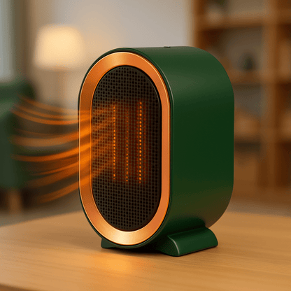 Radiateur d’appoint en céramique portatif à chauffage rapide et silencieux