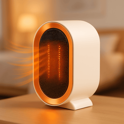 Radiateur d’appoint en céramique portatif à chauffage rapide et silencieux