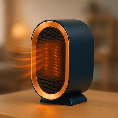 Radiateur d’appoint en céramique portatif à chauffage rapide et silencieux
