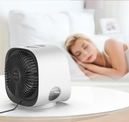 Rafraîchisseur d’air compact 2-en-1: rafraîchisseur et humidificateur