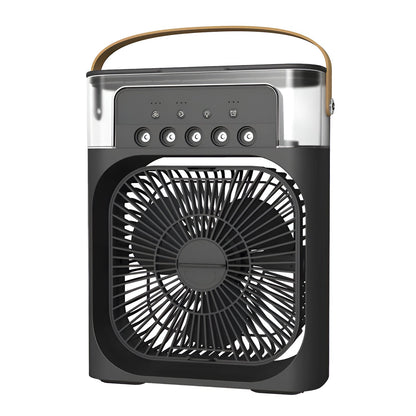 Refroidisseur d’air et humidificateur 3-en-1 | Portable, vitesses du ventilateur réglables et idéal pour les chambres, les bureaux et les petits espaces