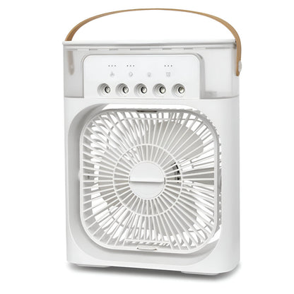Refroidisseur d’air et humidificateur 3-en-1 | Portable, vitesses du ventilateur réglables et idéal pour les chambres, les bureaux et les petits espaces