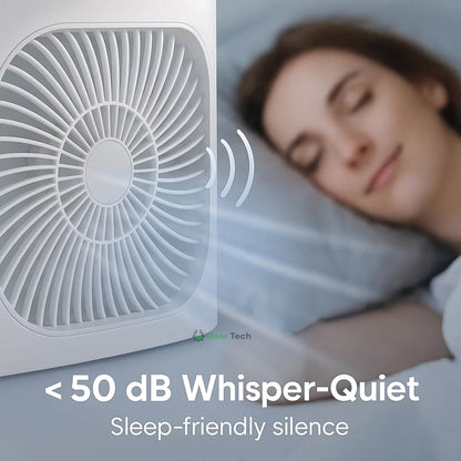 Refroidisseur d’air et humidificateur 3-en-1 | Portable, vitesses du ventilateur réglables et idéal pour les chambres, les bureaux et les petits espaces