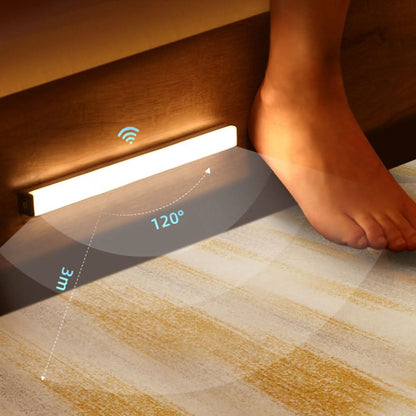 Réglette LED à détection de mouvement - sans fil, alimentée par USB ou piles AAA