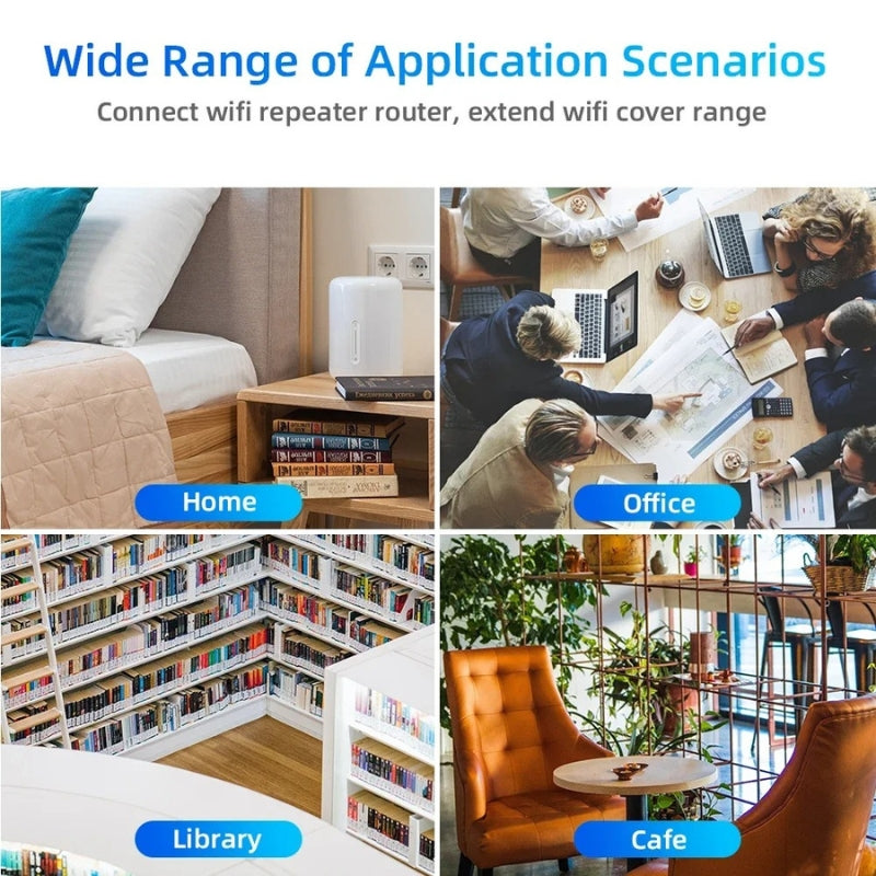Répéteur Wi‑Fi pour l’extérieur – amplifie le signal jusqu’à 1200 Mb/s
