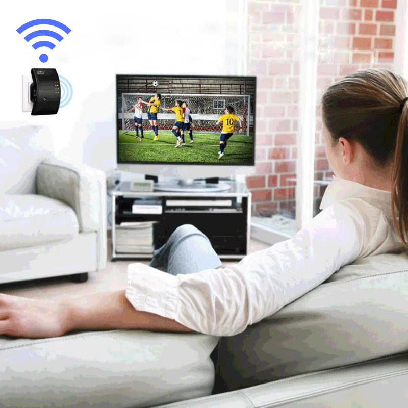 Répéteur Wi‑Fi sans fil pour une connexion internet rapide