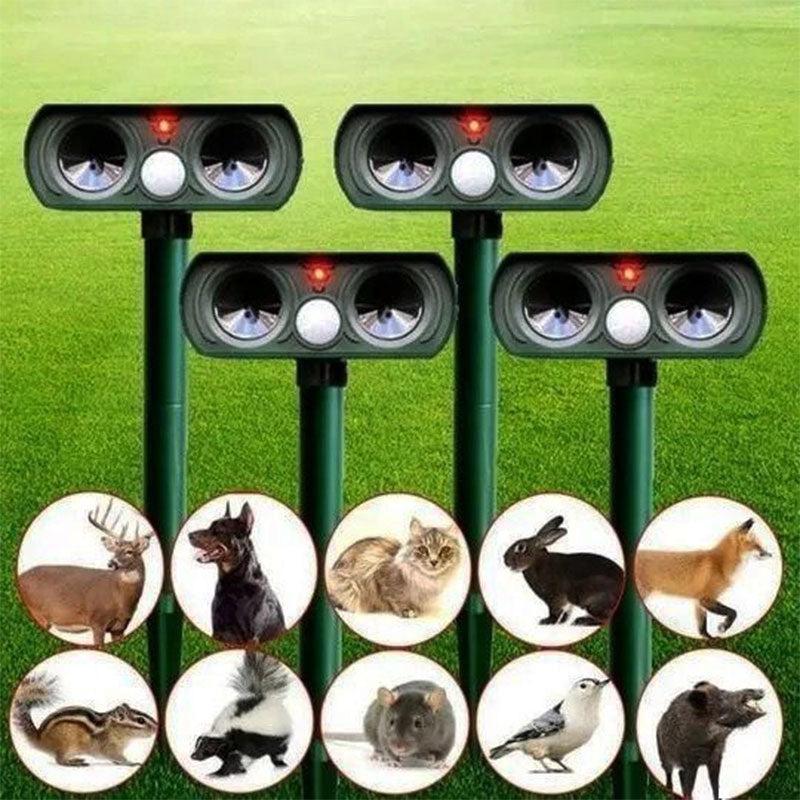 Répulsif solaire infrarouge pour animaux nuisibles