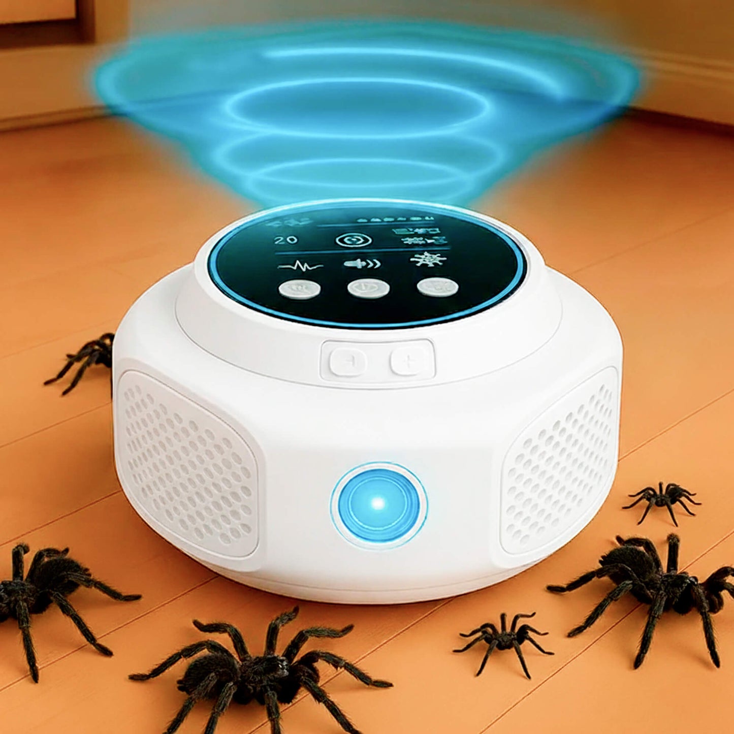 Répulsif ultrasonique anti-araignées à brancher, sans produits chimiques