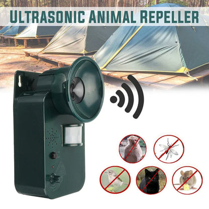 Répulsif ultrasonique pour animaux nuisibles 5000 sq ft