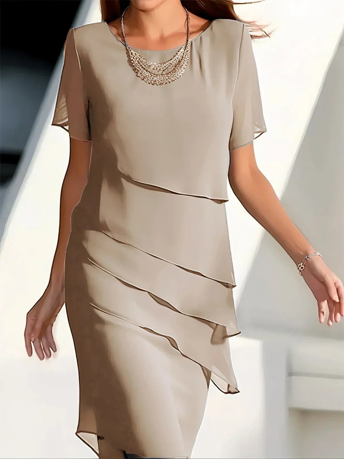 Robe d’été élégante au confort haut de gamme