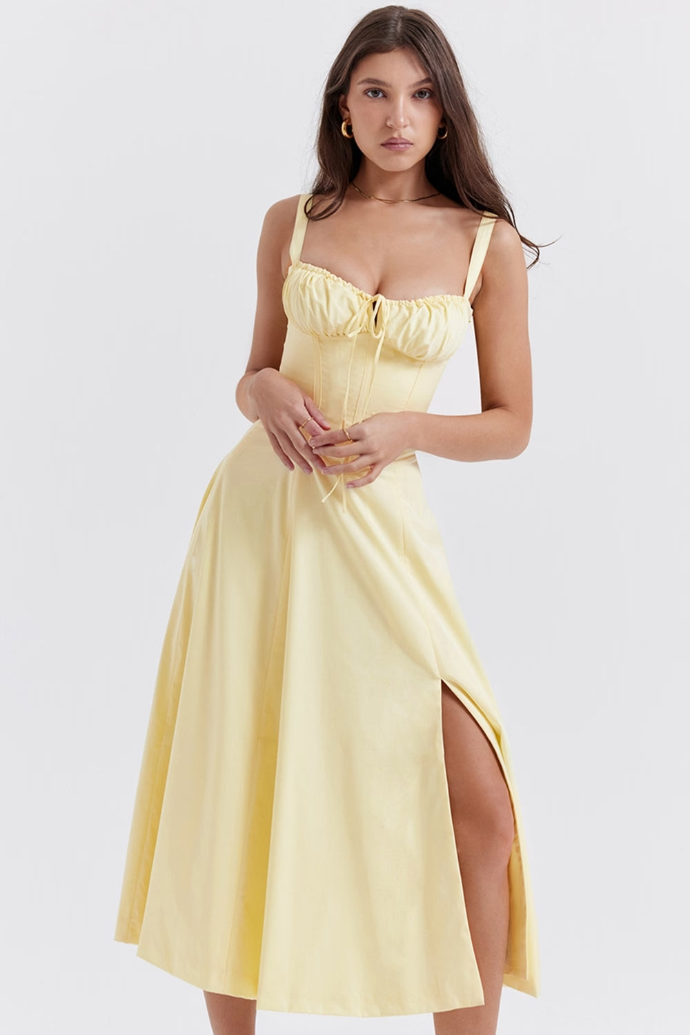 Robe de printemps - robe de soirée à imprimé floral