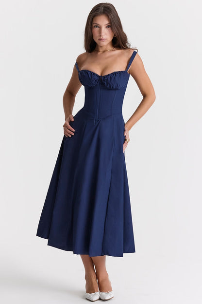 Robe de printemps - robe de soirée à imprimé floral