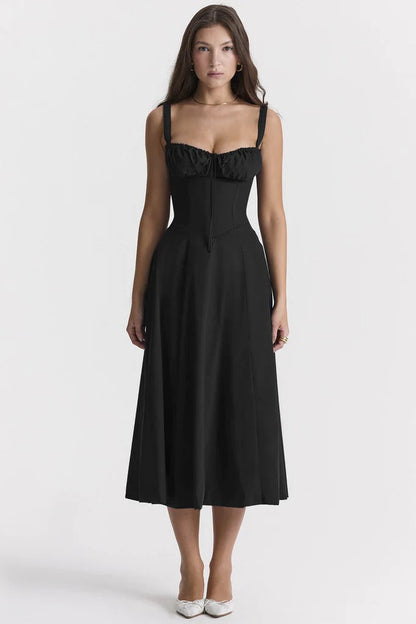 Robe de printemps - robe de soirée à imprimé floral