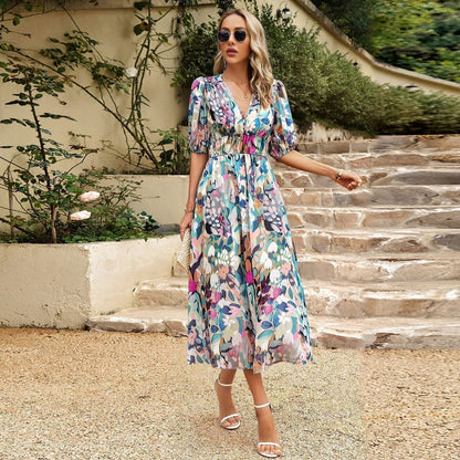 Robe élégante style vintage