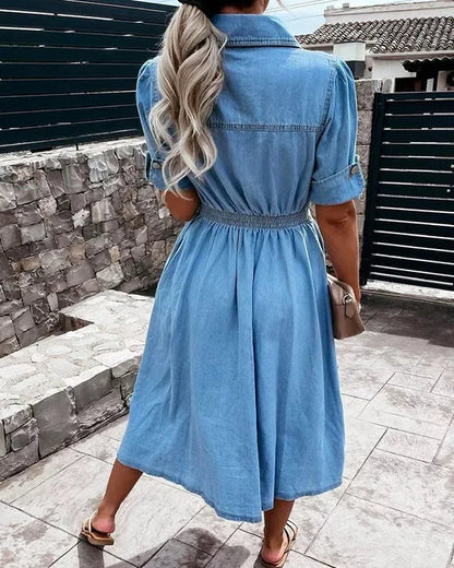 Robe en jean
