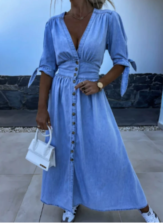 Robe en jean élégante - confortable et chic