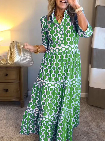 Robe longue chic pour un look de jour élégant