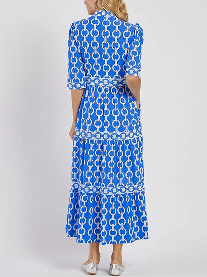 Robe longue chic pour un look de jour élégant