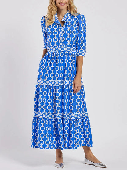 Robe longue chic pour un look de jour élégant