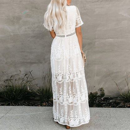 Robe longue élégante et confortable