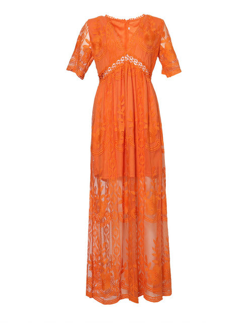 Robe longue élégante et confortable