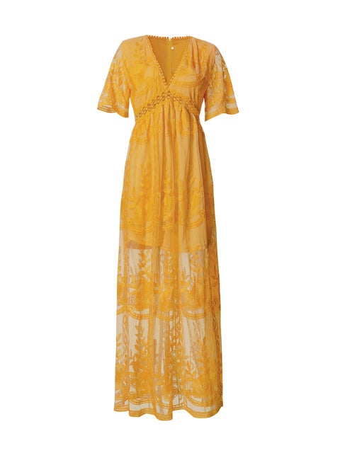 Robe longue élégante et confortable