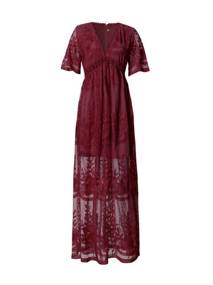Robe longue élégante et confortable