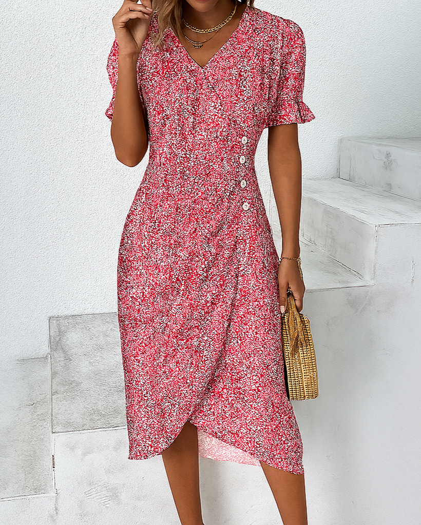 Robe longue légère en coton pour femme