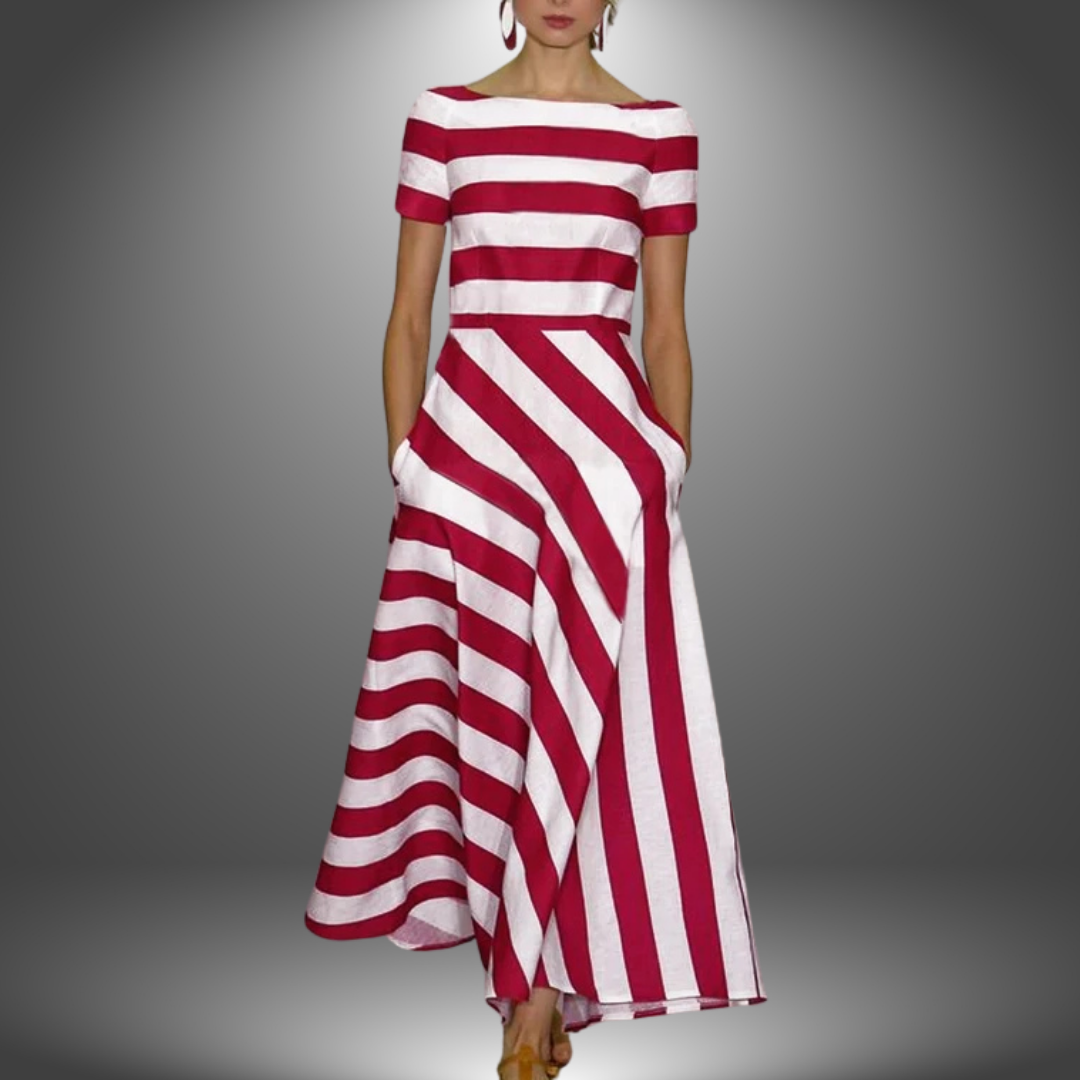 Robe longue trapèze élégante pour toutes les occasions