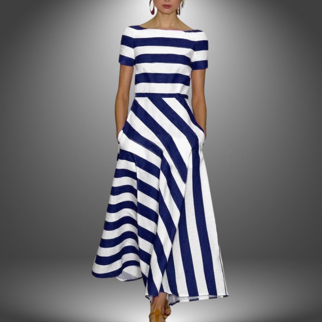 Robe longue trapèze élégante pour toutes les occasions